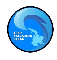 Houd Kalymnos schoon en bestrijd de vervuiling die door mensen is aangebracht
